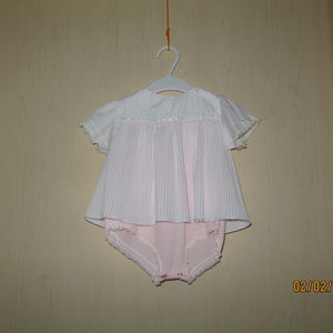 Vintage Baby Dress w/Pantyloon